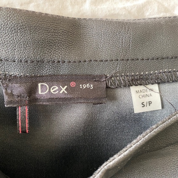 Dex Faux Leather Skirt - Picture 2 of 2